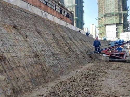 霞浦建筑边坡支护